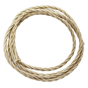 Провод витой ПВОнг 2X1,5, Шампань, Salvador SAN/P 2*1.5