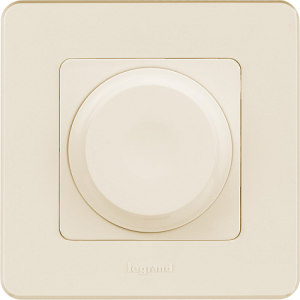 Диммер поворотный 300Вт, слоновая кость, INSPIRIA Legrand 673791