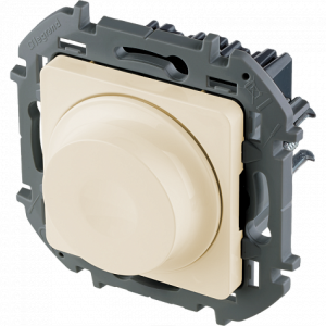 Диммер поворотный 300Вт, слоновая кость, INSPIRIA Legrand 673791