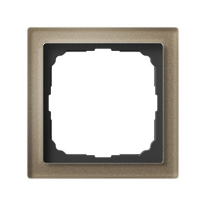 Рамка 1 местная, натуральное стекло, Шампань, ArtGallery SE GAL320501
