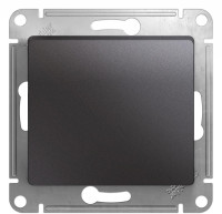 Выключатель 1 кл., Графит, Glossa SE GSL001311