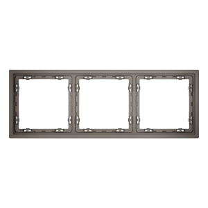 Рамка 3 местная, пластик, Капучино, S70 Voltum VLS100314