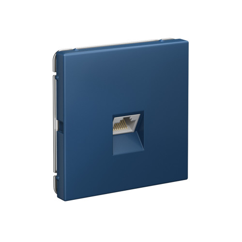 Розетка компьютерная RJ45 Cat. 5e, Аквамарин, ArtGallery SE GAL001183