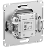 Выключатель 2 кл., влагозащищенный IP44, Карбон, AtlasDesign Aqua SE ATN441051