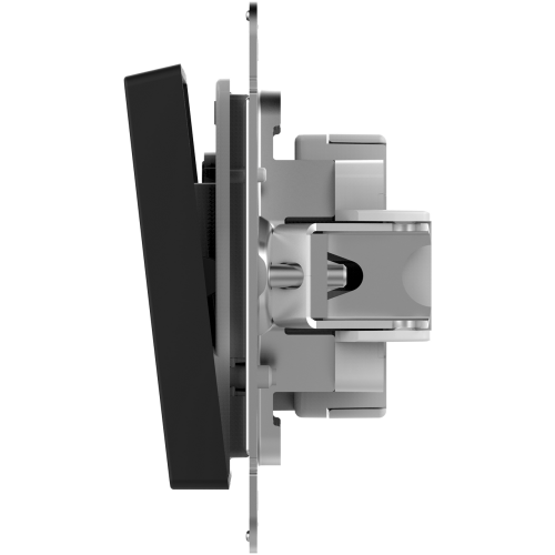 Выключатель 2 кл., влагозащищенный IP44, Карбон, AtlasDesign Aqua SE ATN441051