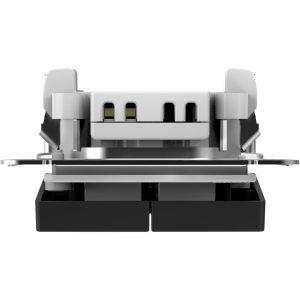 Выключатель 2 кл., влагозащищенный IP44, Карбон, AtlasDesign Aqua SE ATN441051
