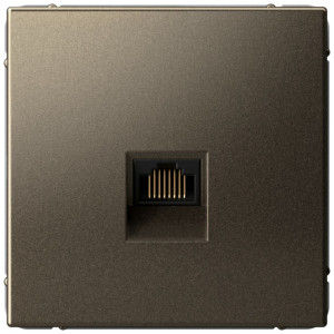 Розетка компьютерная RJ45 Cat. 6e, Мокко, ArtGallery SE GAL000686
