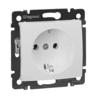 Розетка с З/К, белый, Valena Classic Legrand 774420