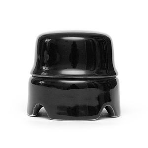 Распаечная коробка фарфор D60х45, Черный, Salvador BOX1BL