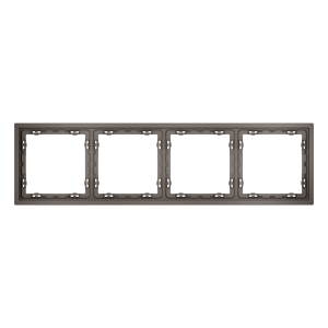 Рамка 4 местная, пластик, Капучино, S70 Voltum VLS100414