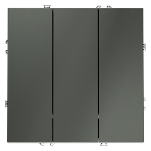 Выключатель 3-кл, Титан, S70 Voltum VLS030106