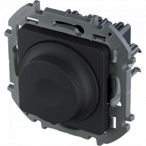 Диммер поворотный 300Вт, антрацит, INSPIRIA Legrand 673793