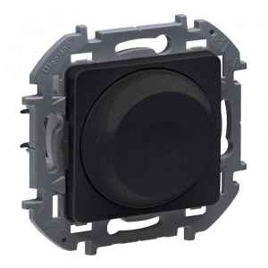 Диммер поворотный 300Вт, антрацит, INSPIRIA Legrand 673793