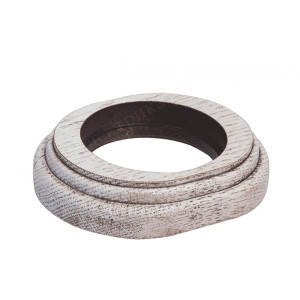 Рамка 1 местная деревянная под декор. накладку, овал, Дуб выбеленный/Корич. патина, Salvador О111ВДК Рамка 1 местная деревянная под декор. накладку, овал, Дуб выбеленный/Корич. патина, Salvador О111ВДК