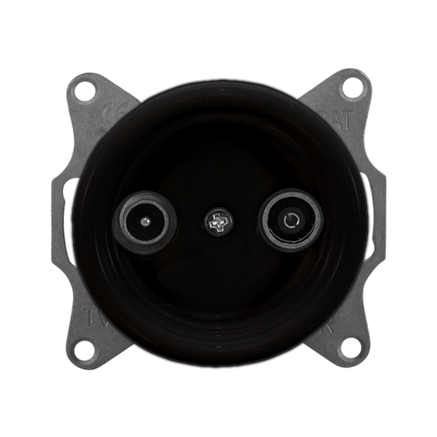 Розетка керамика телевизионная TV, Матовый черный, Retrika Colony H01-09 Розетка керамика телевизионная TV, Матовый черный, Retrika Colony H01-09