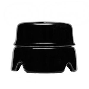 Распаечная коробка фарфор D85х60, Черный, Salvador BOX2BL