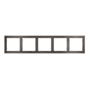 Рамка 5 местная, пластик, Капучино, S70 Voltum VLS100514