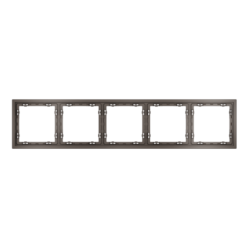 Рамка 5 местная, пластик, Капучино, S70 Voltum VLS100514