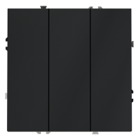 Выключатель 3-кл, Графит, S70 Voltum VLS030107