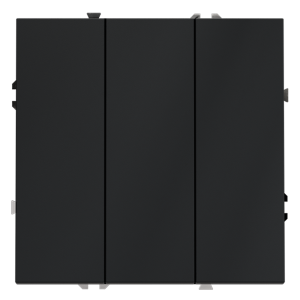 Выключатель 3-кл, Графит, S70 Voltum VLS030107