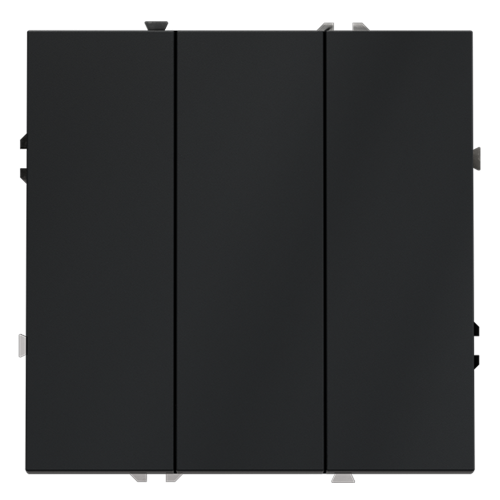 Выключатель 3-кл, Графит, S70 Voltum VLS030107