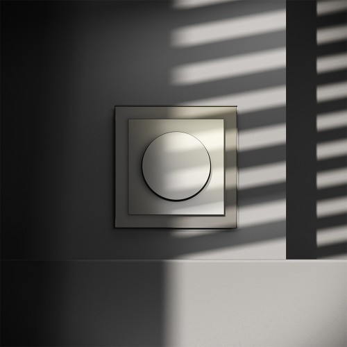 Диммер повор-нажим., Шелк, Voltum S70 VLS070304