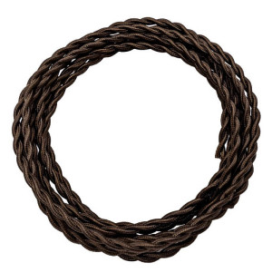 Провод витой ПВОнг 2X1,5, Шоколад, Salvador CHO/P 2*1.5