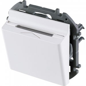 Выключатель для гостиниц, белый, INSPIRIA Legrand 673800