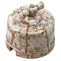 Выключатель керамика 1 кл. проходной (2 положения), мрамор Retrika R-SW-16