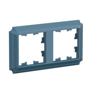 Рамка 2 местная, Изумруд, AtlasDesign Antique SE ATN100802