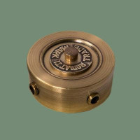 Распаечная коробка из латуни D85, светлая латунь, Лонжин Romatti LD31-85L-16