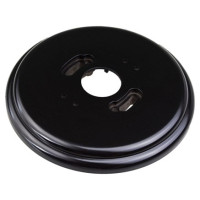 Рамка 1 местная пластик, Черный, Jantera Adagio JAD.2ON1.PG01