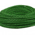 Ретро кабель витой UTP 5e + TV/SAT Зеленый шелк, Interior Wire ПРВТВК-ЗНШ (1 метр)