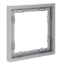 Рамка 1 местная, пластик, Серый, Voltum S70 VLS100116