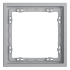 Рамка 1 местная, пластик, Серый, Voltum S70 VLS100116