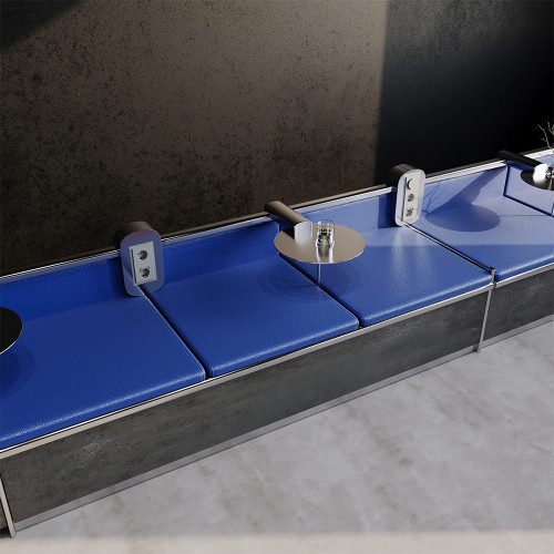 Диммер повор-нажим., Сталь, Voltum S70 VLS070305