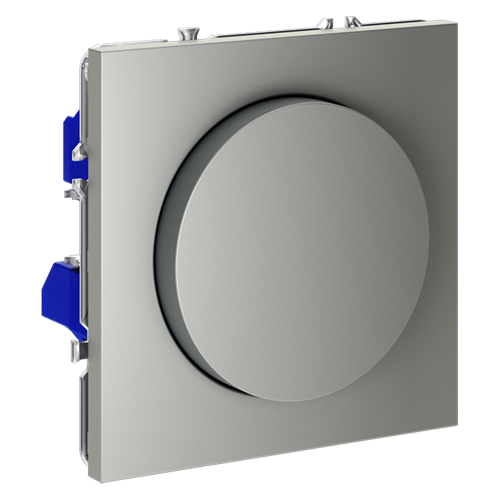 Диммер повор-нажим., Сталь, Voltum S70 VLS070305