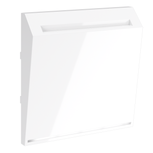 Лицевая панель для выключателя карточного, Белый матовый, S70 Voltum VLS002602