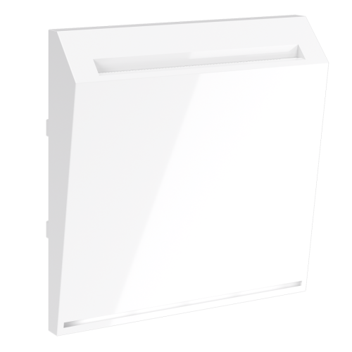 Лицевая панель для выключателя карточного, Белый матовый, S70 Voltum VLS002602