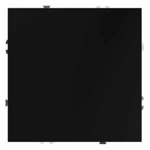 Заглушка с суппортом, Черный матовый, S70 Voltum VLS080108