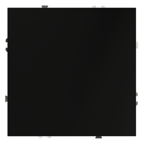 Заглушка с суппортом, Черный матовый, S70 Voltum VLS080108