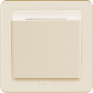 Выключатель для гостиниц, слоновая кость, INSPIRIA Legrand 673801