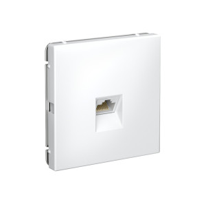 Розетка компьютерная RJ45 Cat. 5e, Белый, ArtGallery SE GAL000183