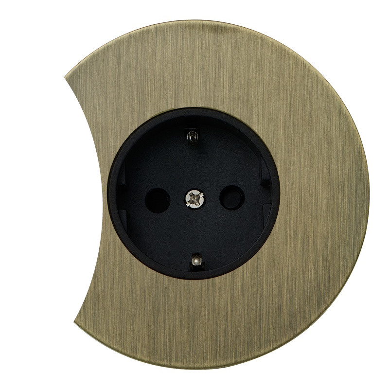 Розетка с З/К (внутренний монт.) дополнит., Бронза, Аrt Salvador EU030211 Розетка с З/К (внутренний монт.) дополнит., Бронза, Аrt Salvador EU030211