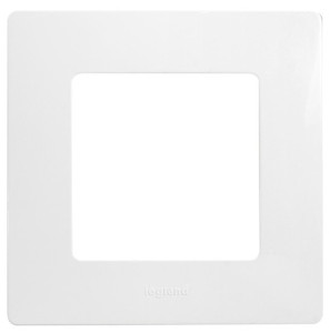 Рамка 1 местная, герметичная IP44 с крышкой, белый, Etika Legrand 672550