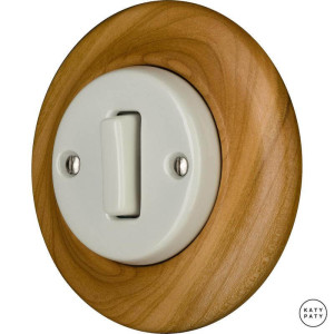 Ретро диммер фарфоровый, вишня матовая, Katy Paty LIPAMSlds