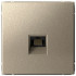 Розетка компьютерная RJ45 Cat. 6e, Шампань, ArtGallery SE GAL000586