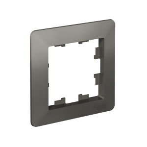 Рамка 1 местная, пластик, Сталь, AtlasDesign Air SE ATN220901