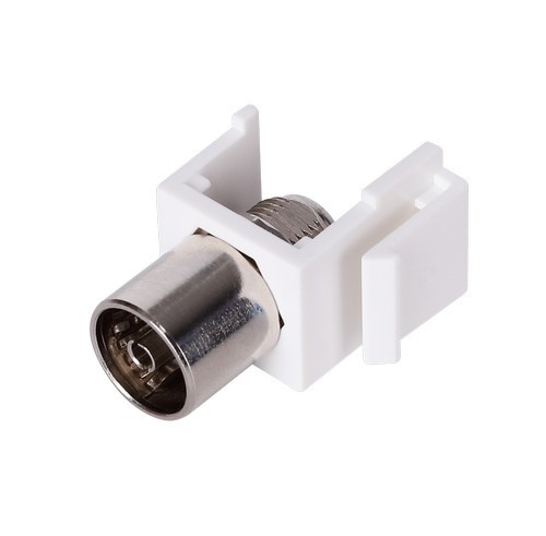 Вставка Keystone с коннектором TV, Белый, Rikkett 32554 WT