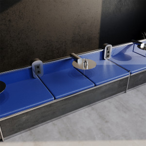 Диммер повор-нажим., Графит, Voltum S70 VLS070307